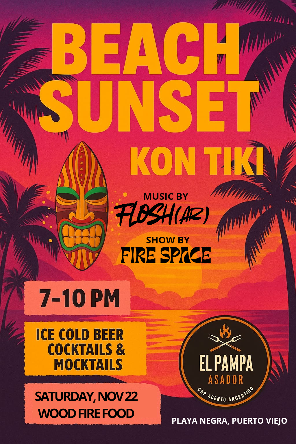 KON TIKI SUNSET